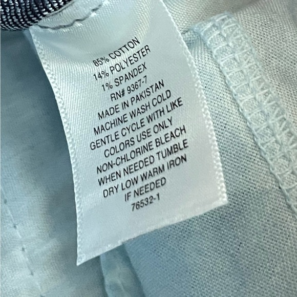 St. JOHN’S BAY capri stretch jean size women’s size 6P. - Picture 12 of 16